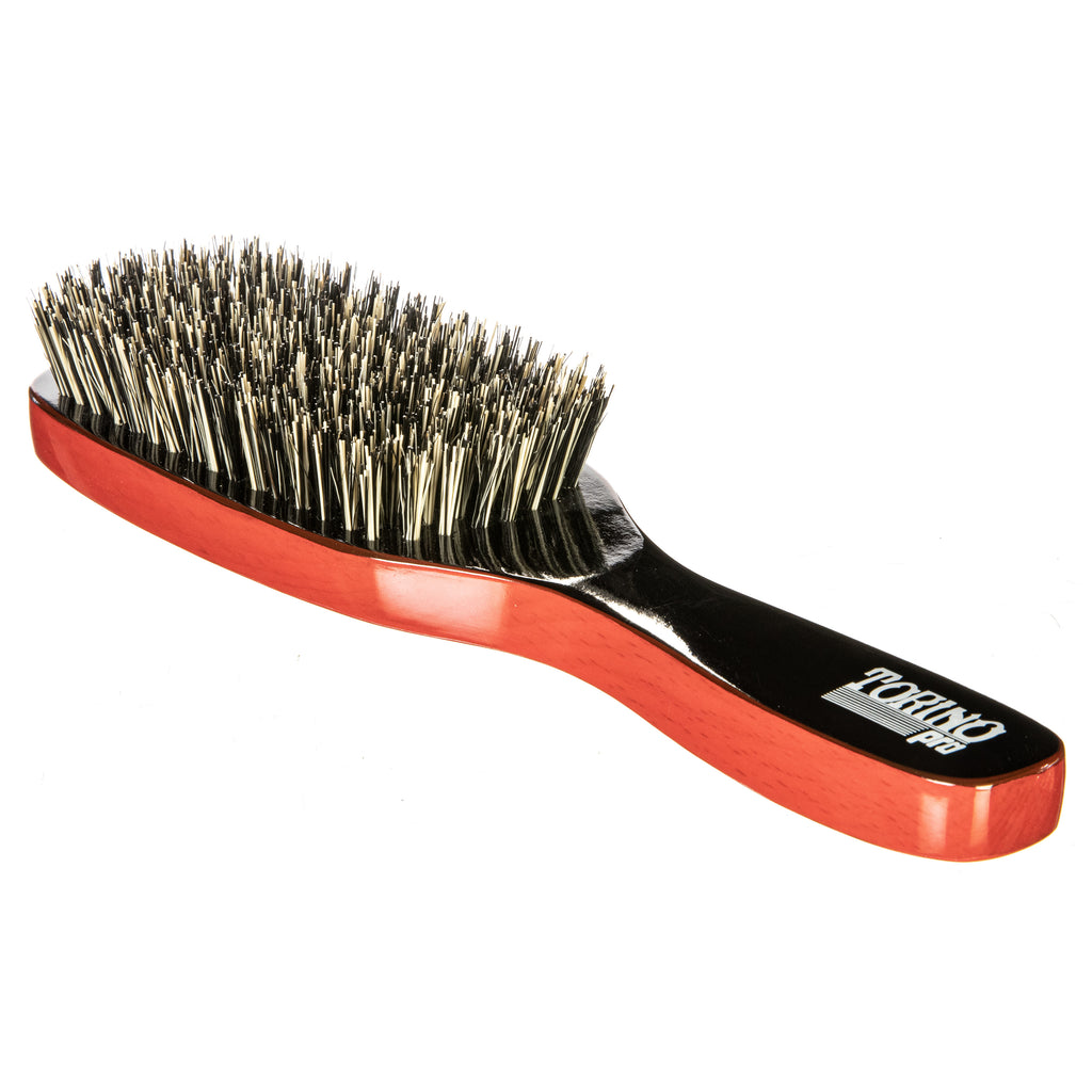 Torino Pro Wave Brush #215 - Reinforced Hard Long Handle Wave Brush for 360 waves