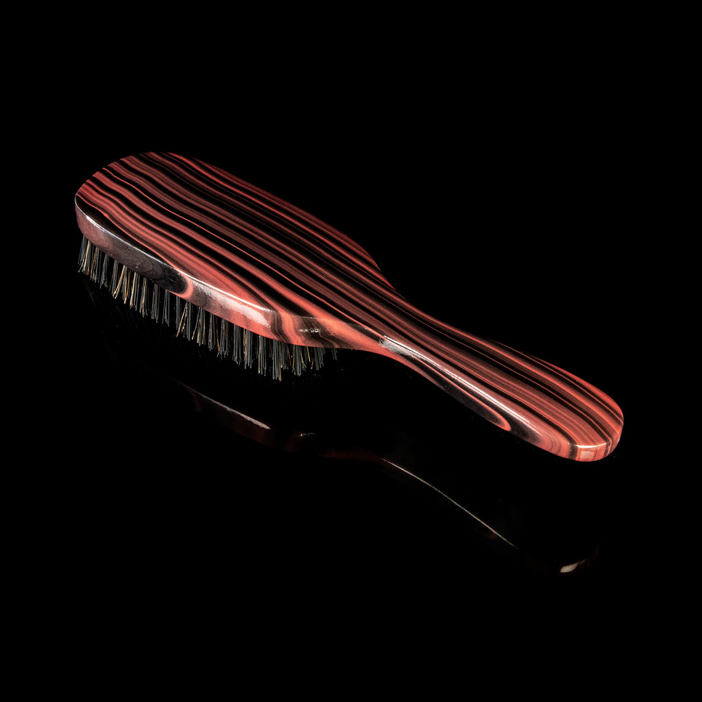 Torino Pro Wave Brush #228-  7 Row Hard Brush Long handle- Reinforced Bristles -  Great to control the wolf