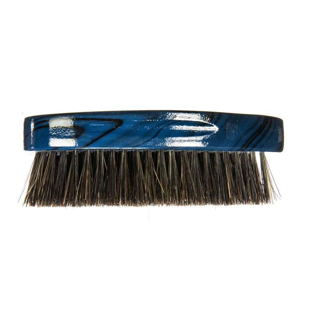 Torino Pro Wave Brush #241- Medium Pointy Palm brush-100% Extra Long Pure Boar Bristles -  Great workhorse