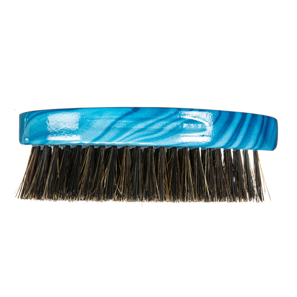 Torino Pro Wave Brush #246- Medium Hard Pointy Palm brush - Reinforced Extra long bristles