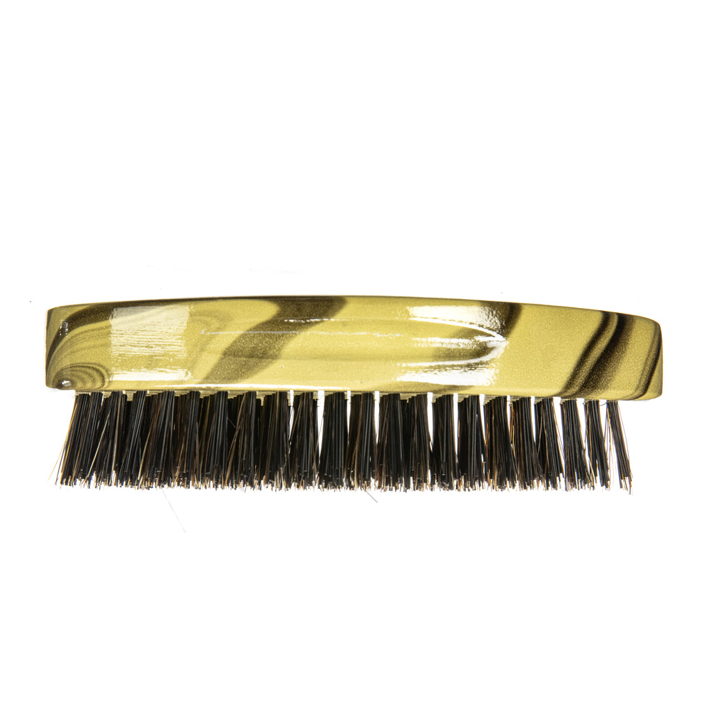 Torino Pro Wave Brush #903- Extra Hard Pointy Palm brush- Reinforced Bristles -  Great wolfing brush