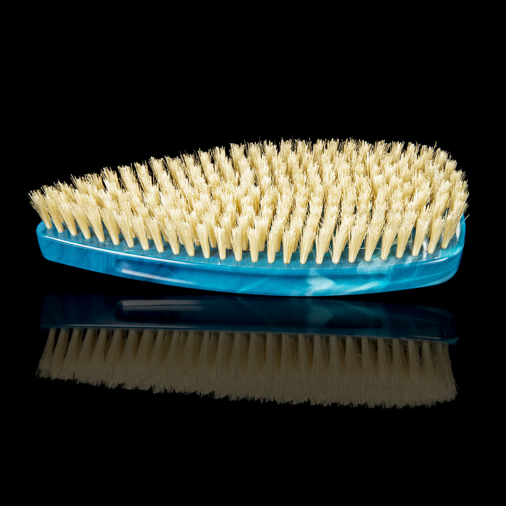 Torino Pro Wave Brush #248 - Medium Pointy Palm Brush  - 100% Pure Boar Bristles