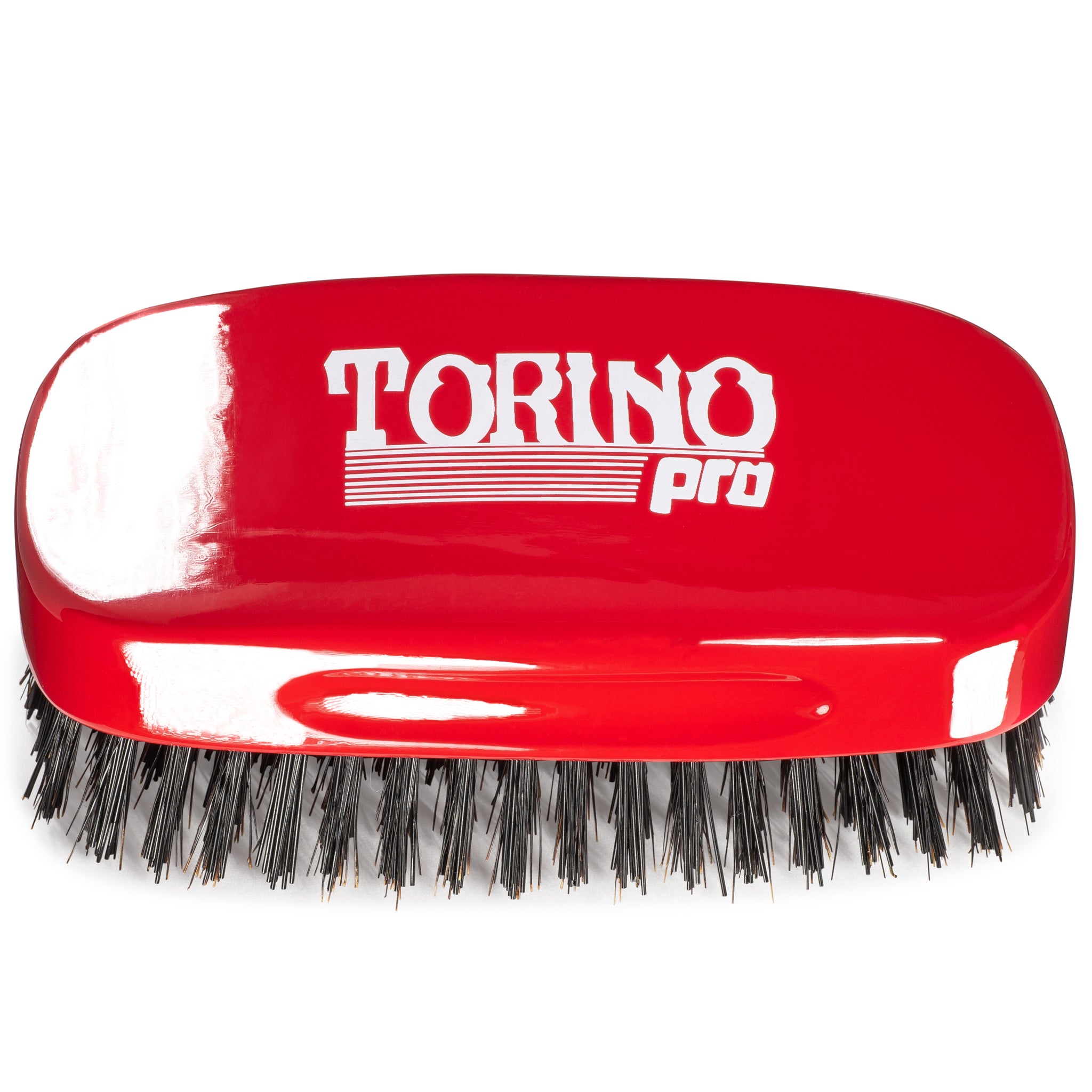 Torino Pro Wave Brush #130- 7 row Square Palm Brush - Hard Reinforced  Bristles