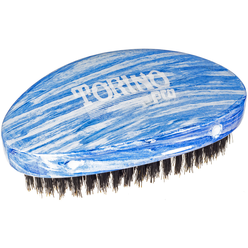 Torino Pro Wave Brushes By Brush King #19- Medium Curve Palm Brush- For 360 waves